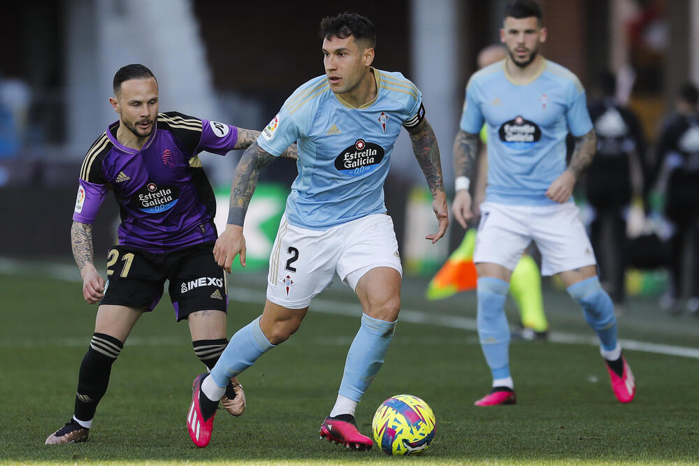 Imagen del Celta-Real Valladolid.  / EFE