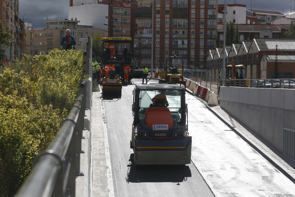 Cierre de túnel de Paraderos por trabajos de asfaltado   / JONATHAN TAJES