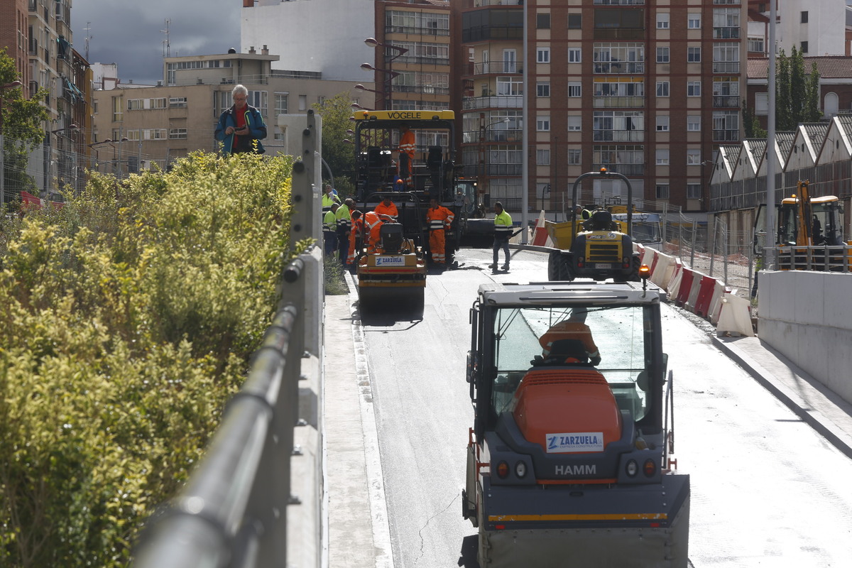 Cierre de túnel de Paraderos por trabajos de asfaltado   / JONATHAN TAJES