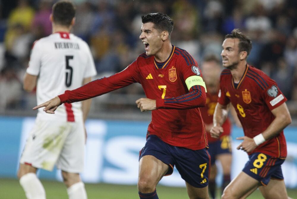 UEFA Euro 2024 Qualifiers - Georgia vs Spain  / DAVID MDZINARISHVILI