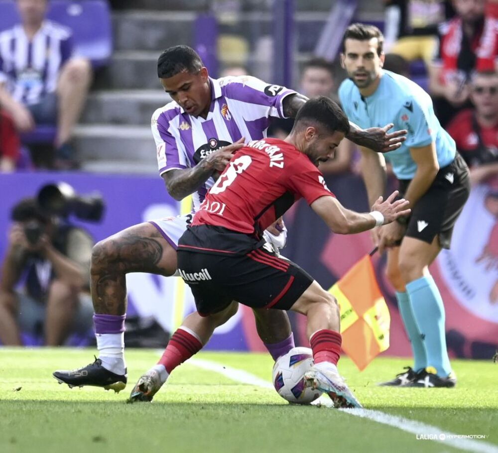 Imagen del Real Valladolid-Mirandés.  / LALIGA