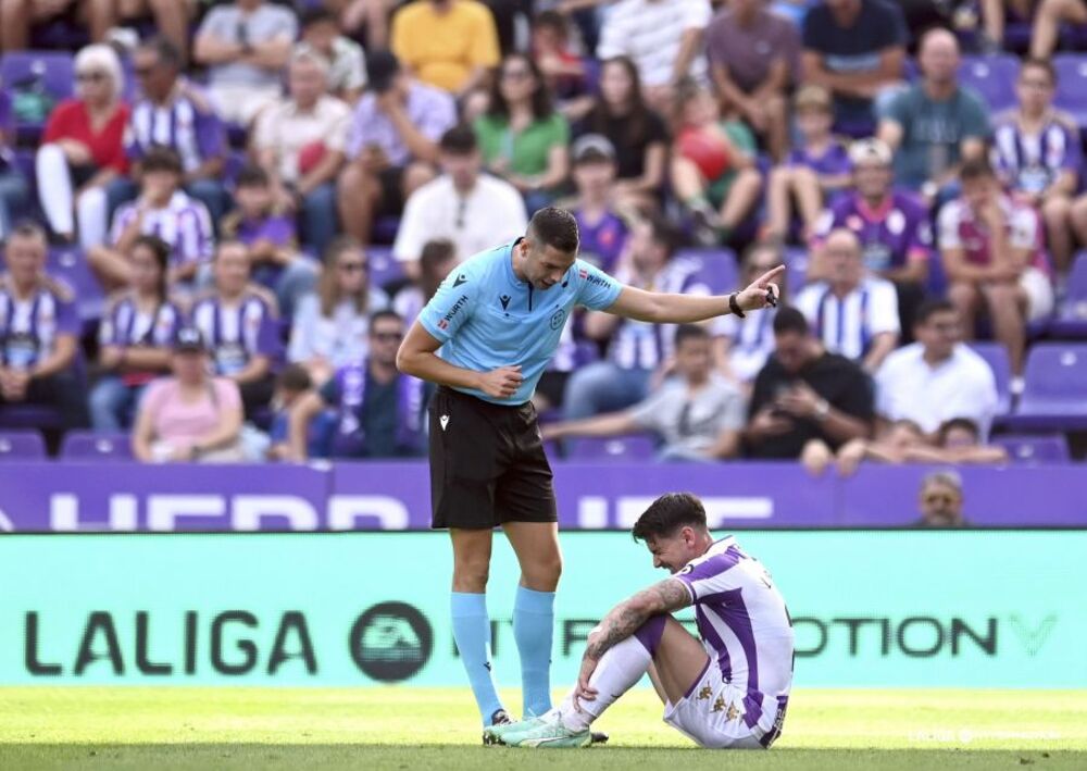 Imagen del Real Valladolid-Mirandés.  / LALIGA