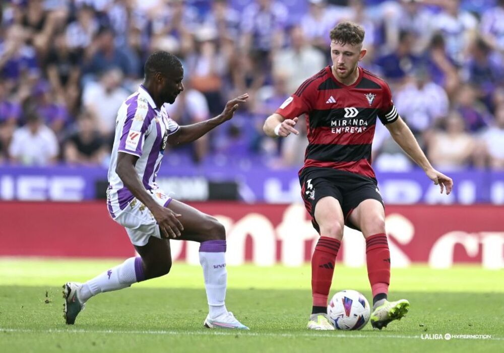 Imagen del Real Valladolid-Mirandés.  / LALIGA