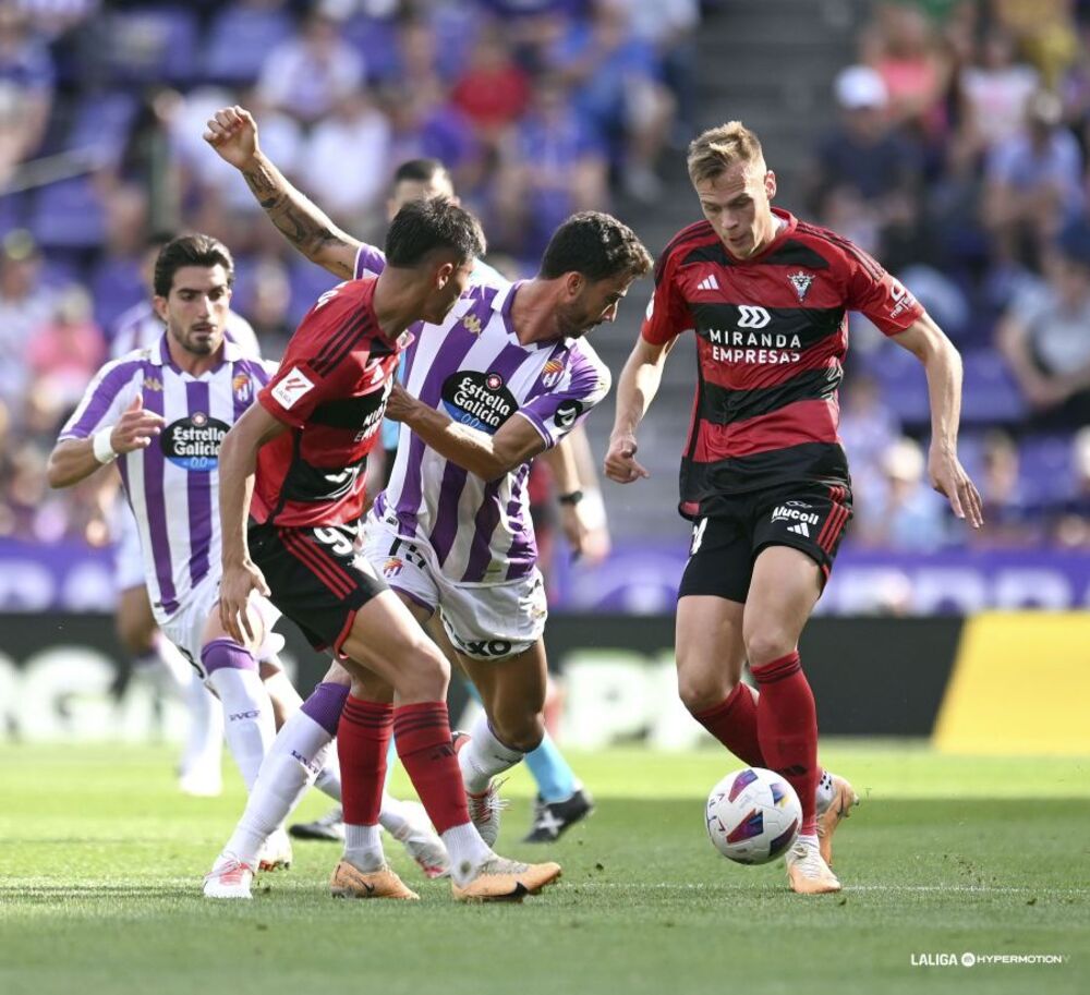 Imagen del Real Valladolid-Mirandés.  / LALIGA