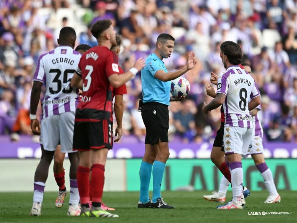 Imagen del Real Valladolid-Mirandés.  / LALIGA