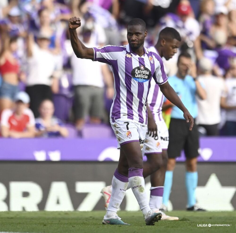 Imagen del Real Valladolid-Mirandés.  / LALIGA