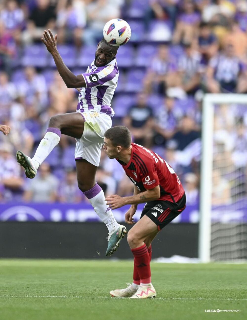 Imagen del Real Valladolid-Mirandés.  / LALIGA