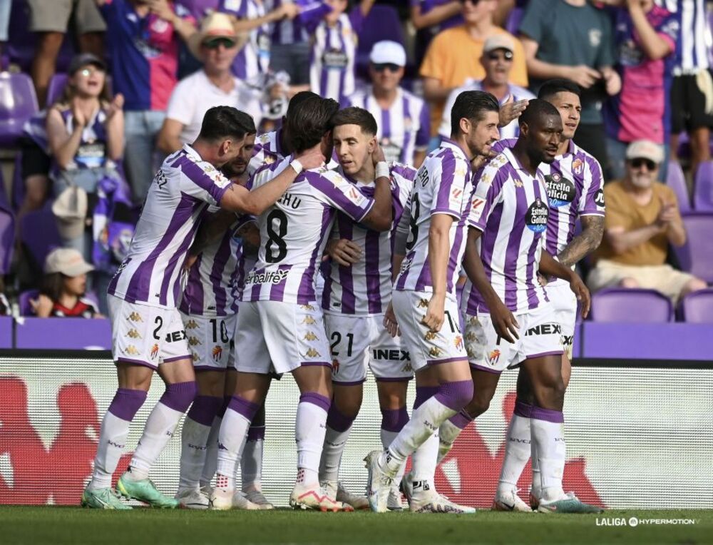 Imagen del Real Valladolid-Mirandés.  / LALIGA