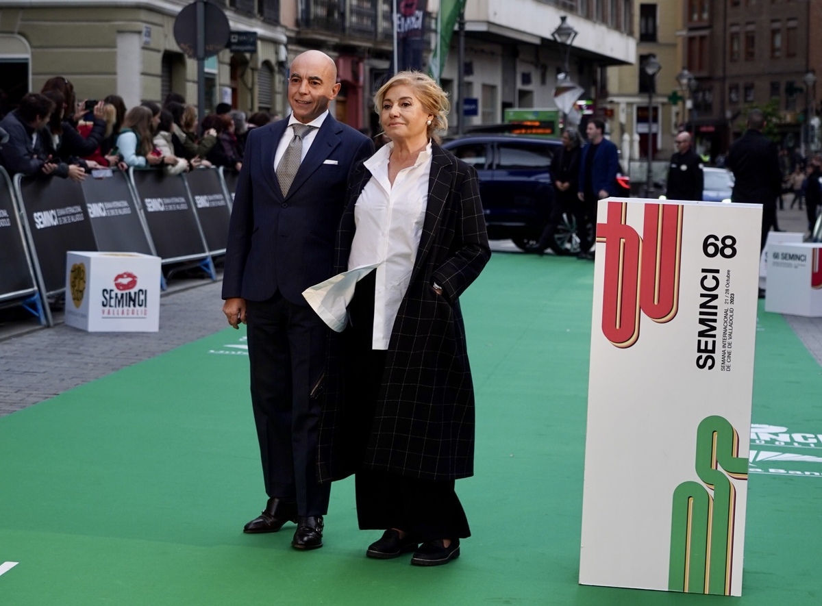 Alfombra de la gala de clausura de la 68ª Semana Internacional de Cine de Valladolid.  / ICAL