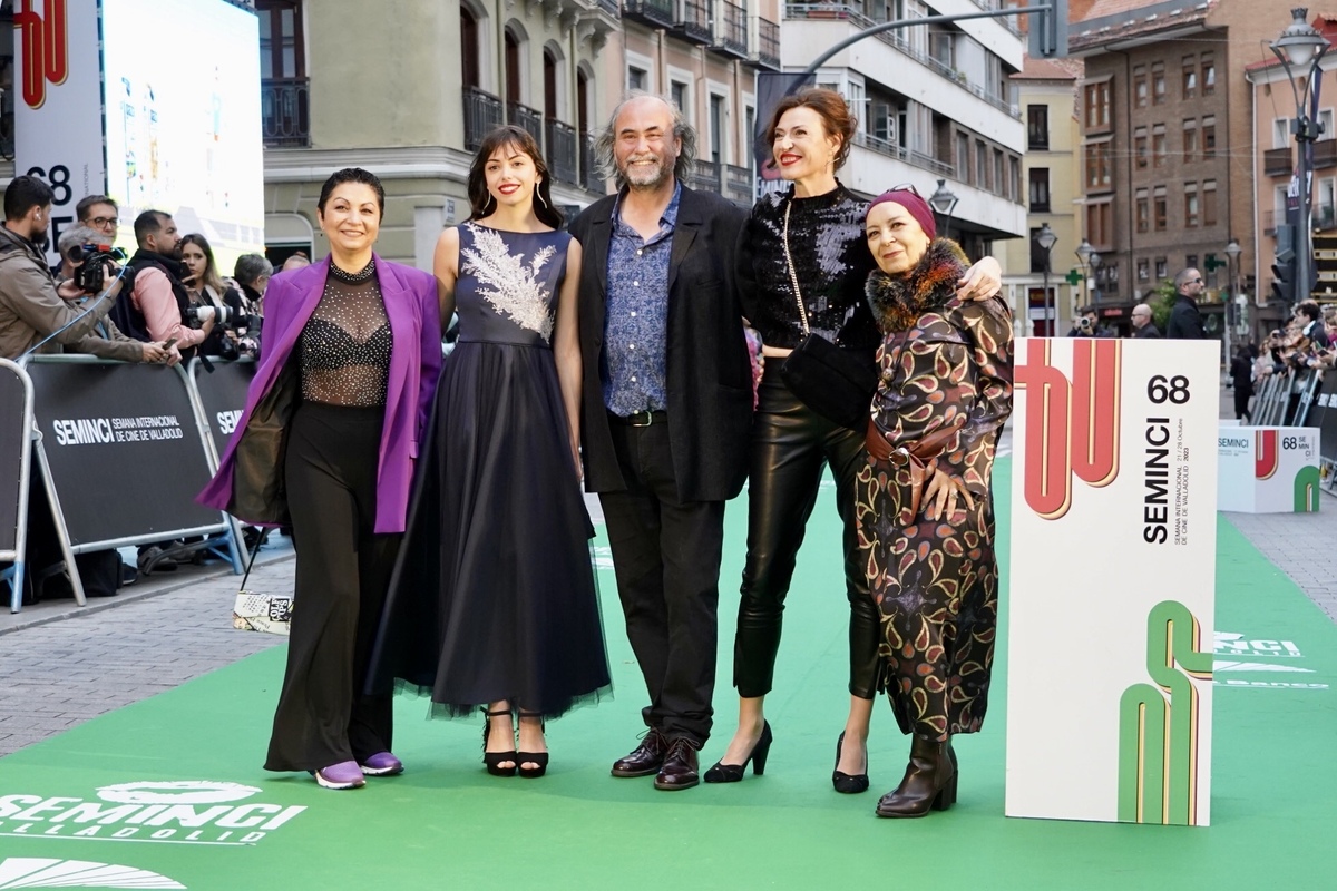 Alfombra de la gala de clausura de la 68ª Semana Internacional de Cine de Valladolid.  / ICAL