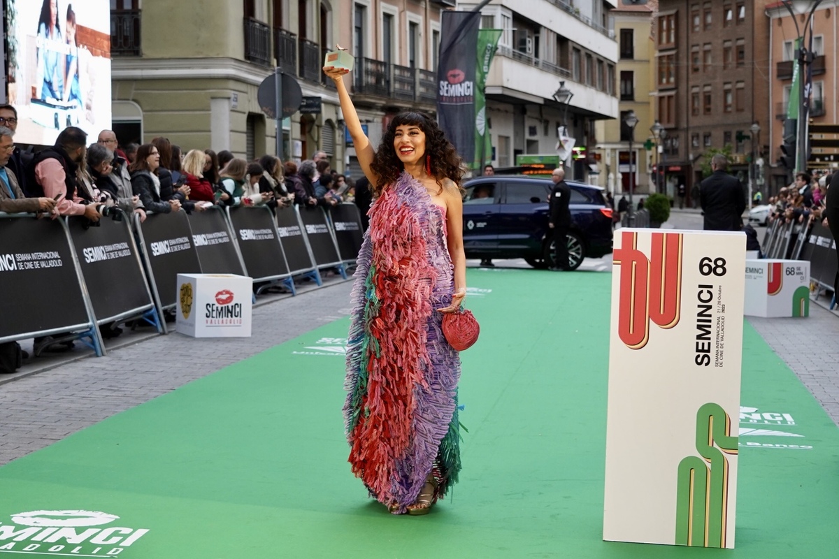 Alfombra de la gala de clausura de la 68ª Semana Internacional de Cine de Valladolid.  / ICAL