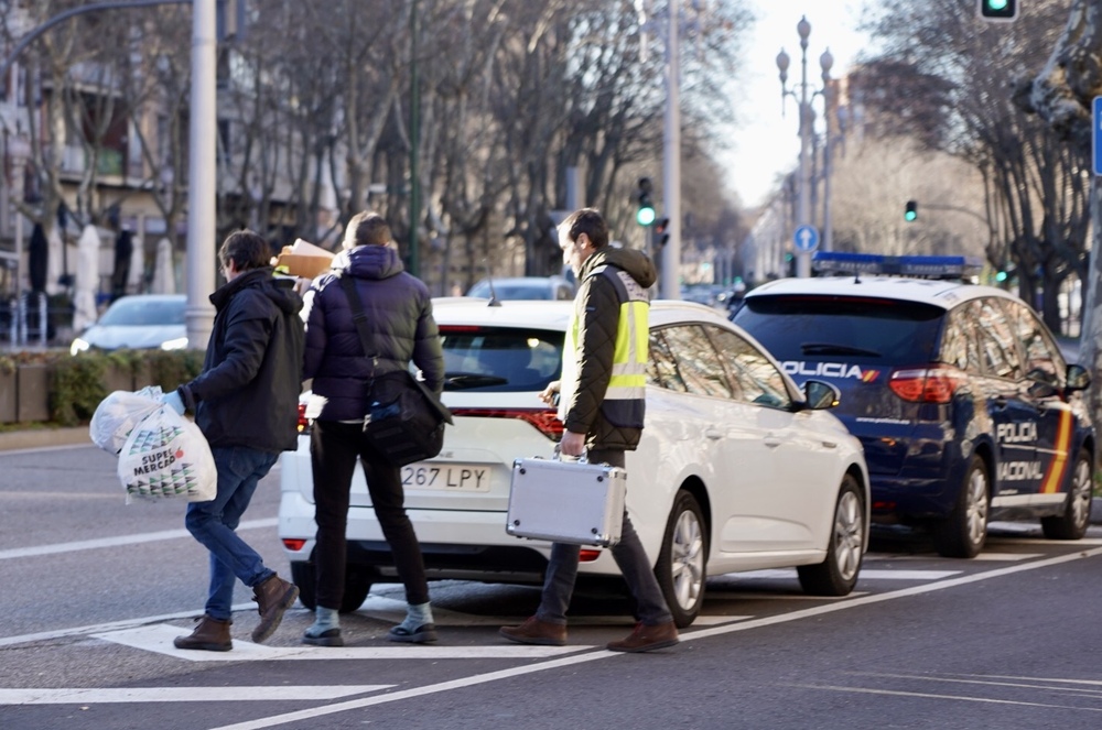 Crimen machista en el paseo de Zorrilla.  / ICAL