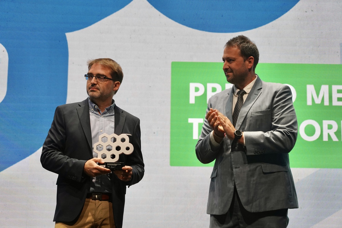 Acto de entrega de la primera edición de los Premios de la Automoción y Movilidad de Castilla y León.  / LETICIA PÉREZ / ICAL