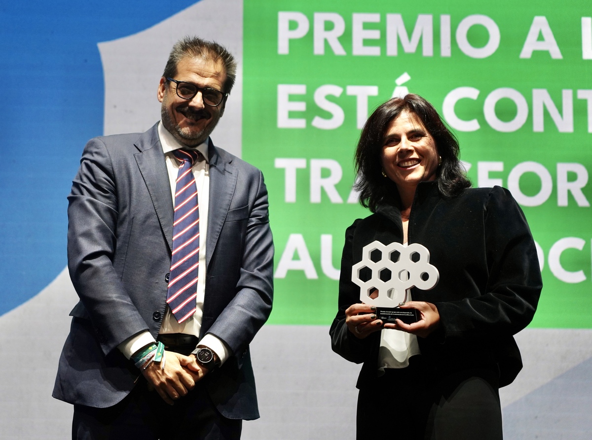 Acto de entrega de la primera edición de los Premios de la Automoción y Movilidad de Castilla y León.  / LETICIA PÉREZ / ICAL