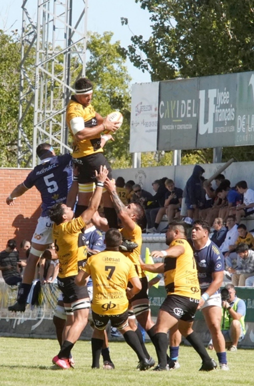 Supercopa de Rugby de España entre VRAC Quesos Entrepinares y Recoletas Burgos Aparejadores  / ICAL