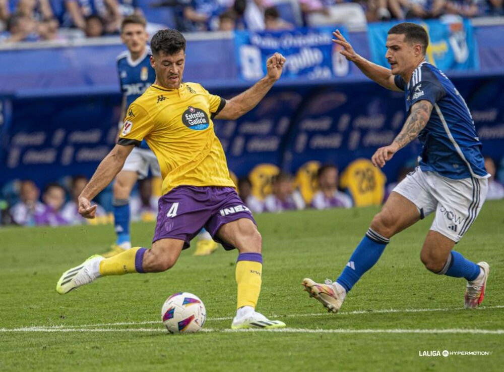 Imagen del Real Oviedo-Real Valladolid.  / LALIGA