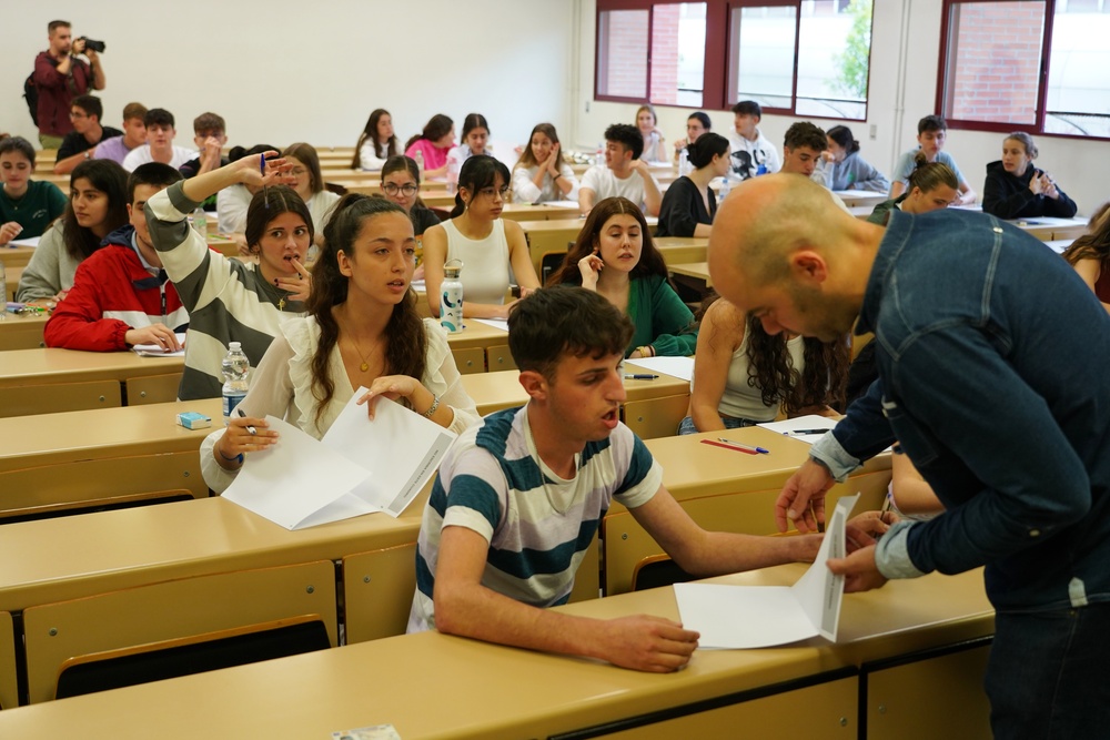 Pruebas de Evaluación de Acceso a la Universidad, EBAU 2023 en Valladolid  / RUBÉN CACHO / ICAL