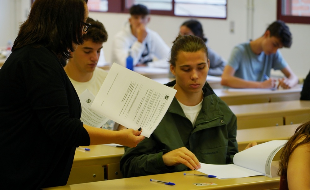 Pruebas de Evaluación de Acceso a la Universidad, EBAU 2023 en Valladolid  / RUBÉN CACHO / ICAL