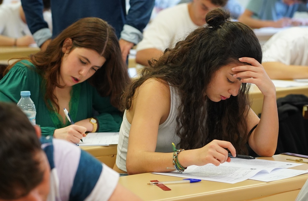 Pruebas de Evaluación de Acceso a la Universidad, EBAU 2023 en Valladolid  / RUBÉN CACHO / ICAL