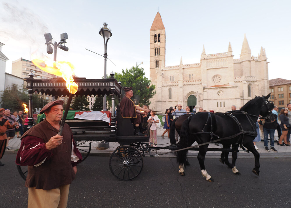 Un funeral de otra época homenajea a Red Hugh O´Donnell, héroe irlandés enterrado en Valladolid.