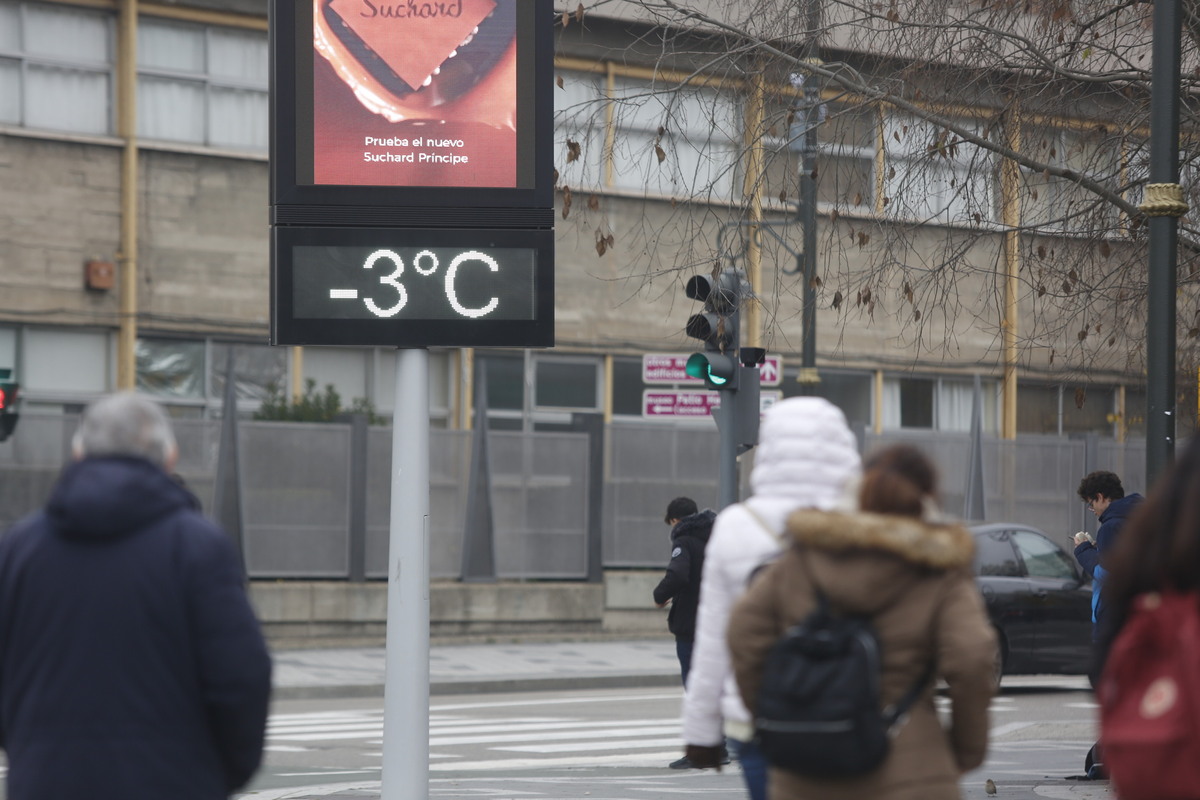 Frío y bajas temperaturas en Valladolid.  / JONATHAN TAJES