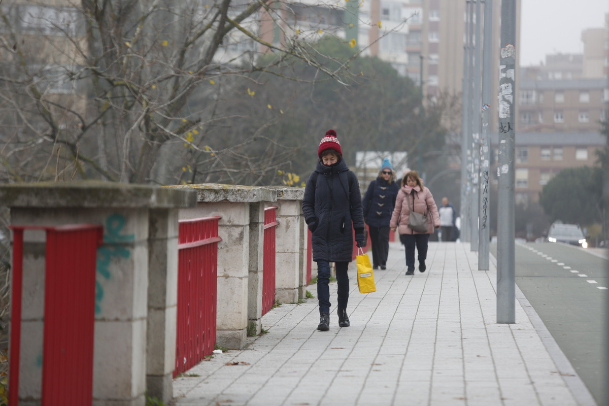 Frío y bajas temperaturas en Valladolid.  / JONATHAN TAJES