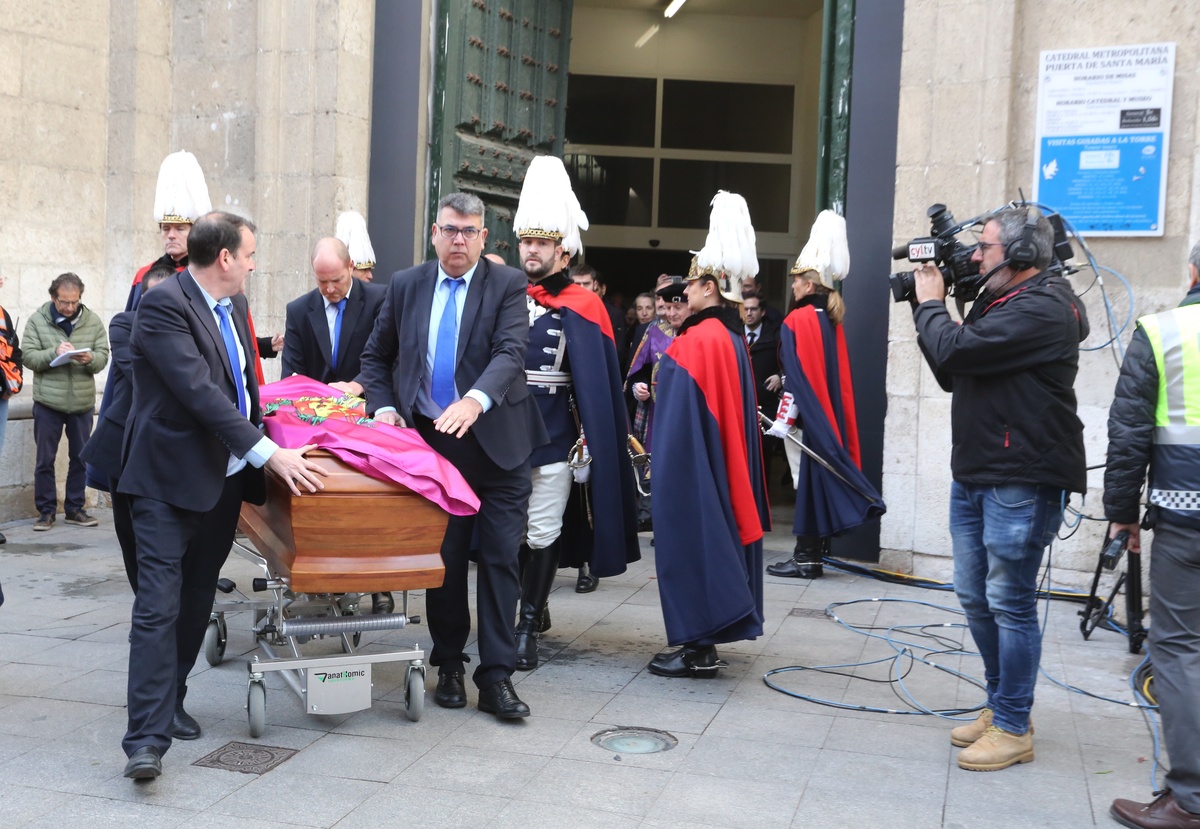 Misa funeral por la actriz vallisoletana Concha Velasco  / RUBÉN CACHO / ICAL.