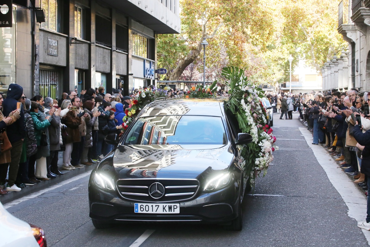 Misa funeral por la actriz vallisoletana Concha Velasco  / RUBÉN CACHO / ICAL.