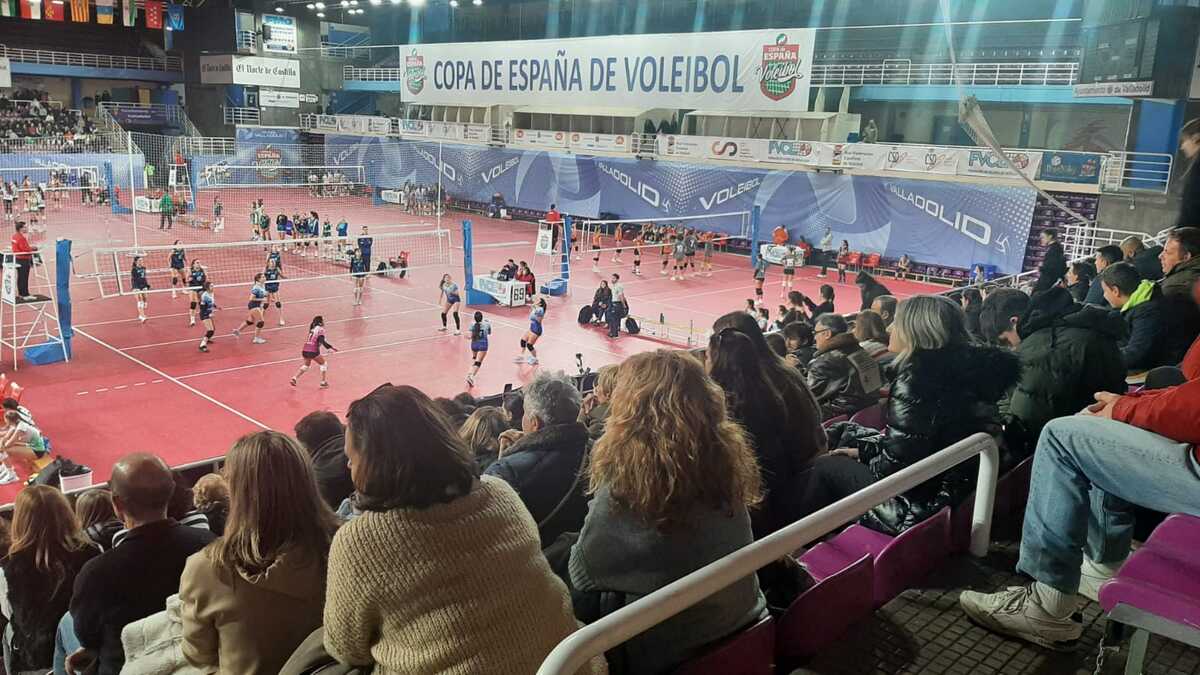 Primera jornada de la Copa de España de voleibol en Valladolid.  / RFEVB