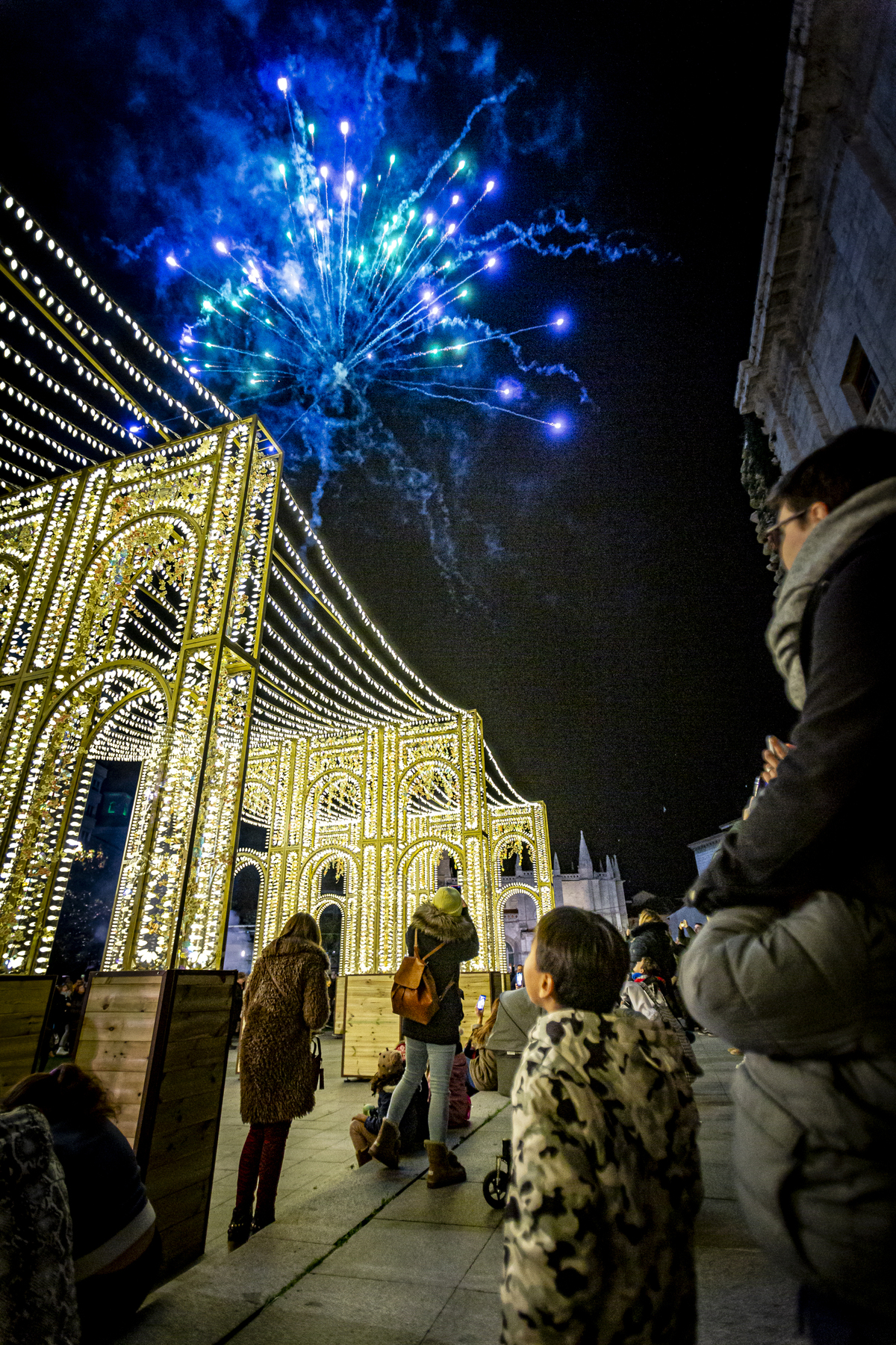 Encendido de las luces de Navidad.  / JONATHAN TAJES