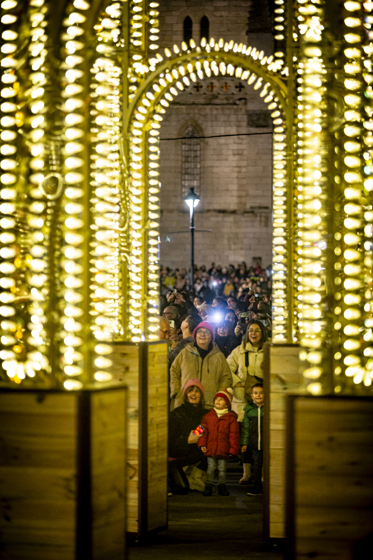 Encendido de las luces de Navidad.  / JONATHAN TAJES