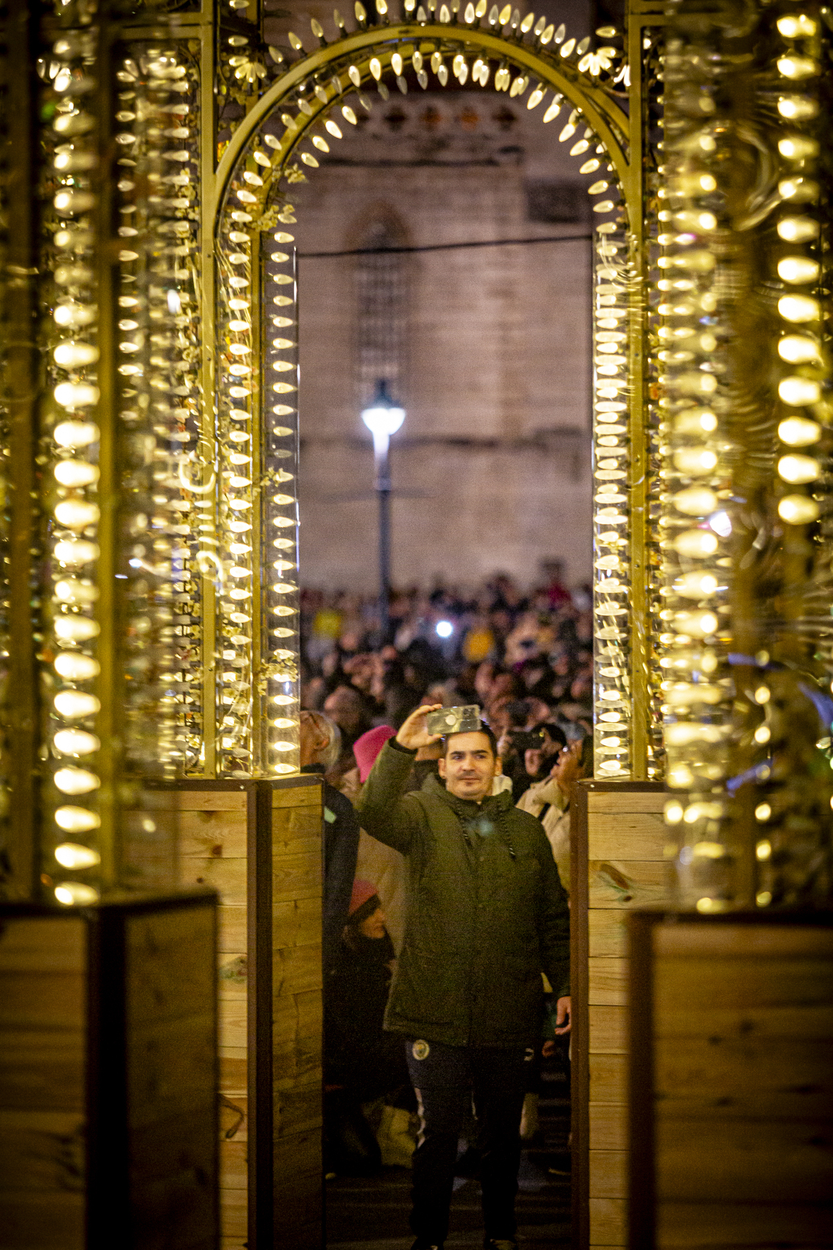 Encendido de las luces de Navidad.  / JONATHAN TAJES