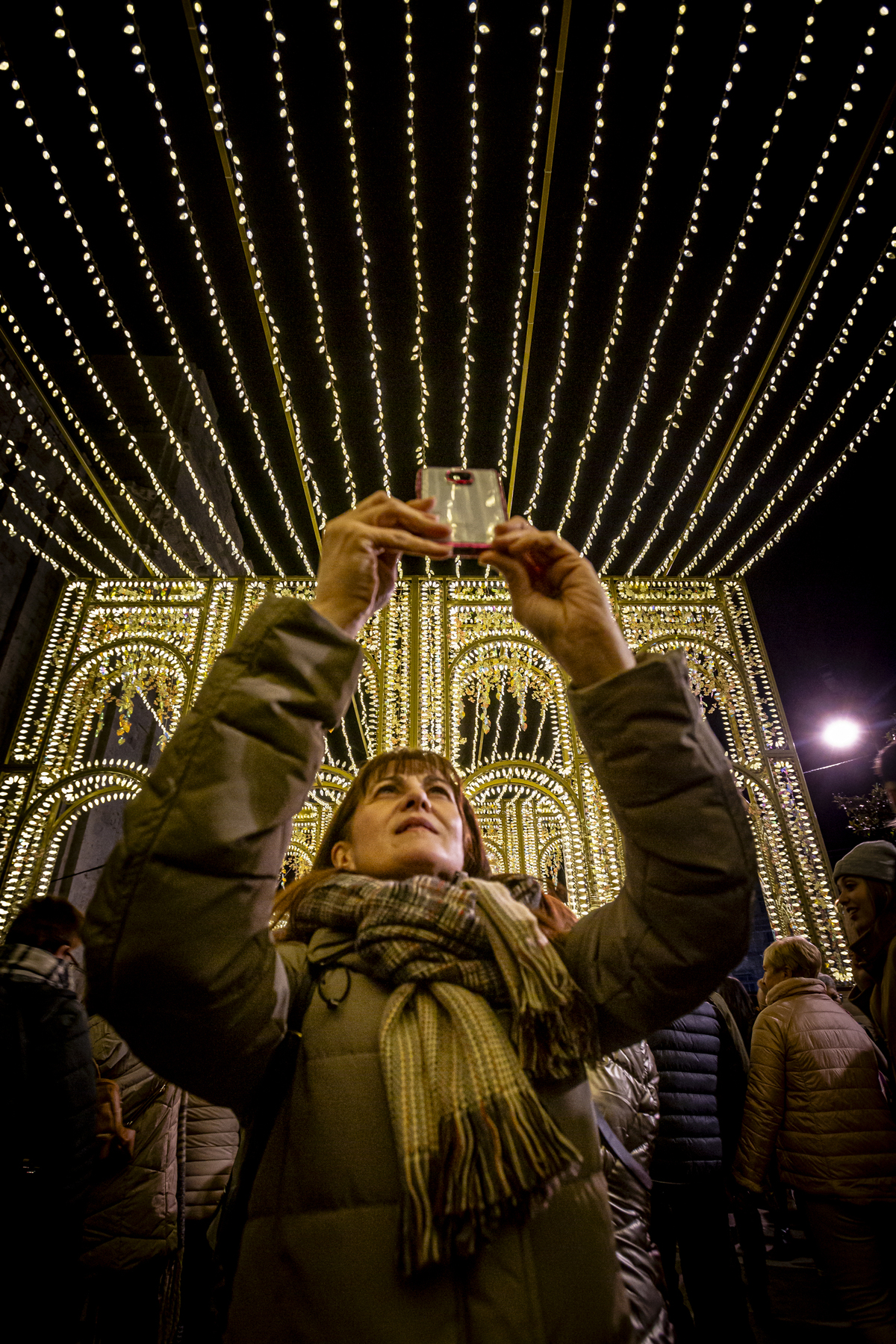 Encendido de las luces de Navidad.  / JONATHAN TAJES