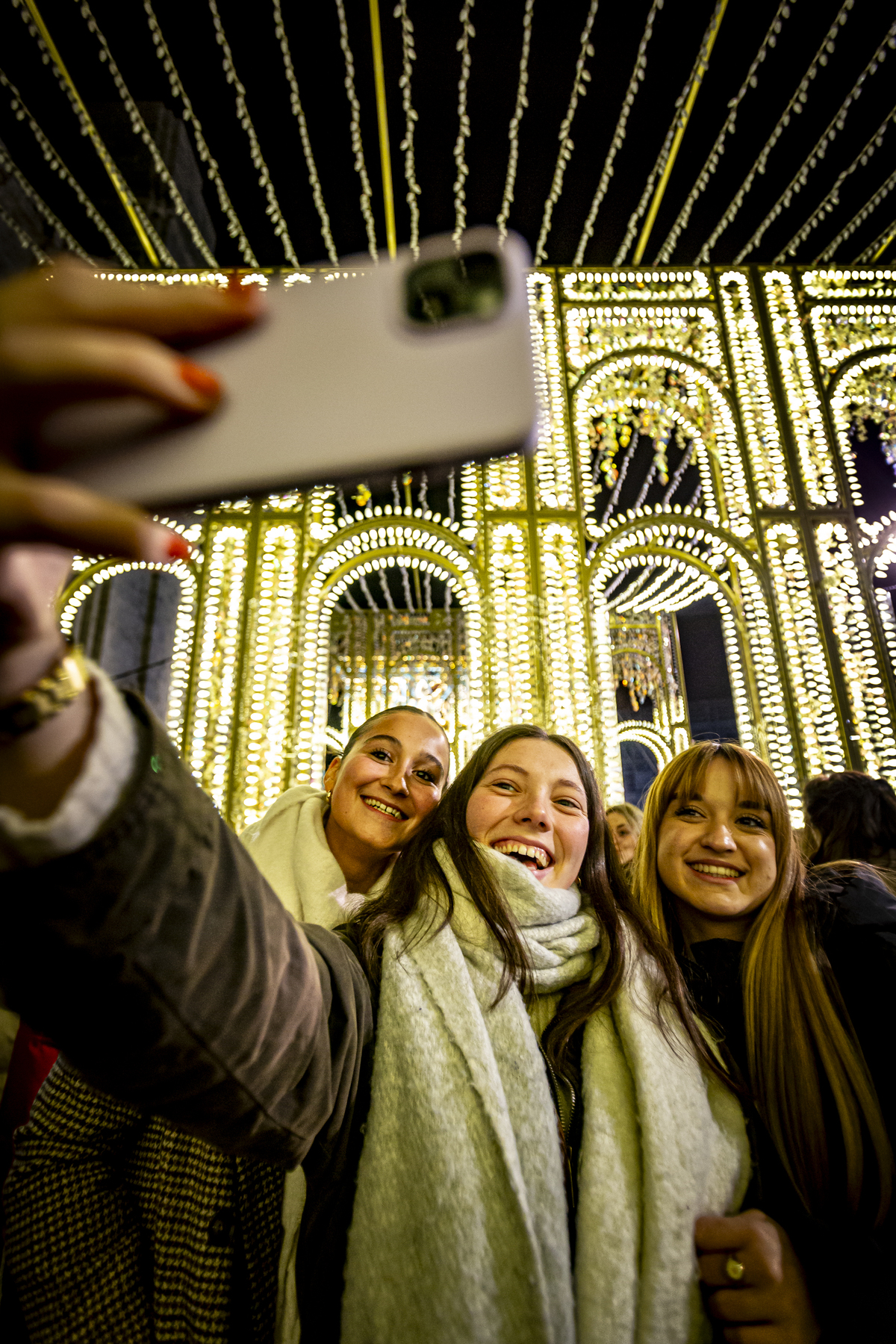 Encendido de las luces de Navidad.  / JONATHAN TAJES