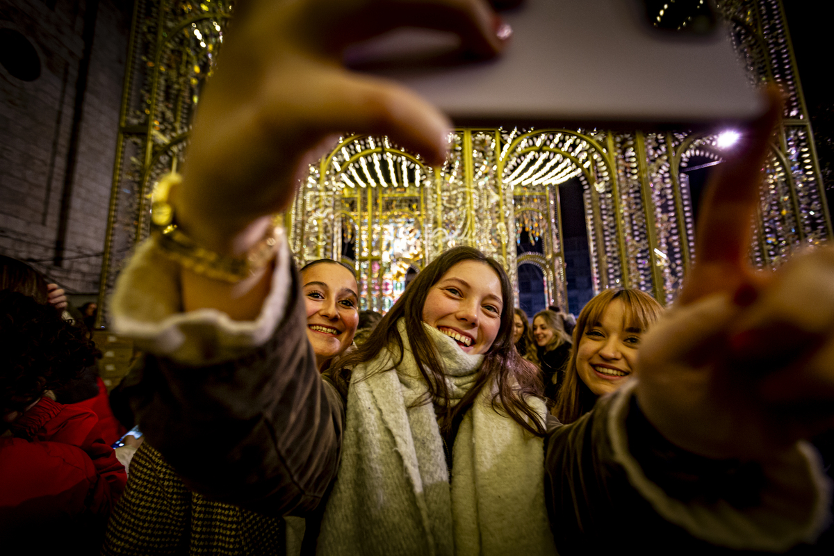 Encendido de las luces de Navidad.  / JONATHAN TAJES