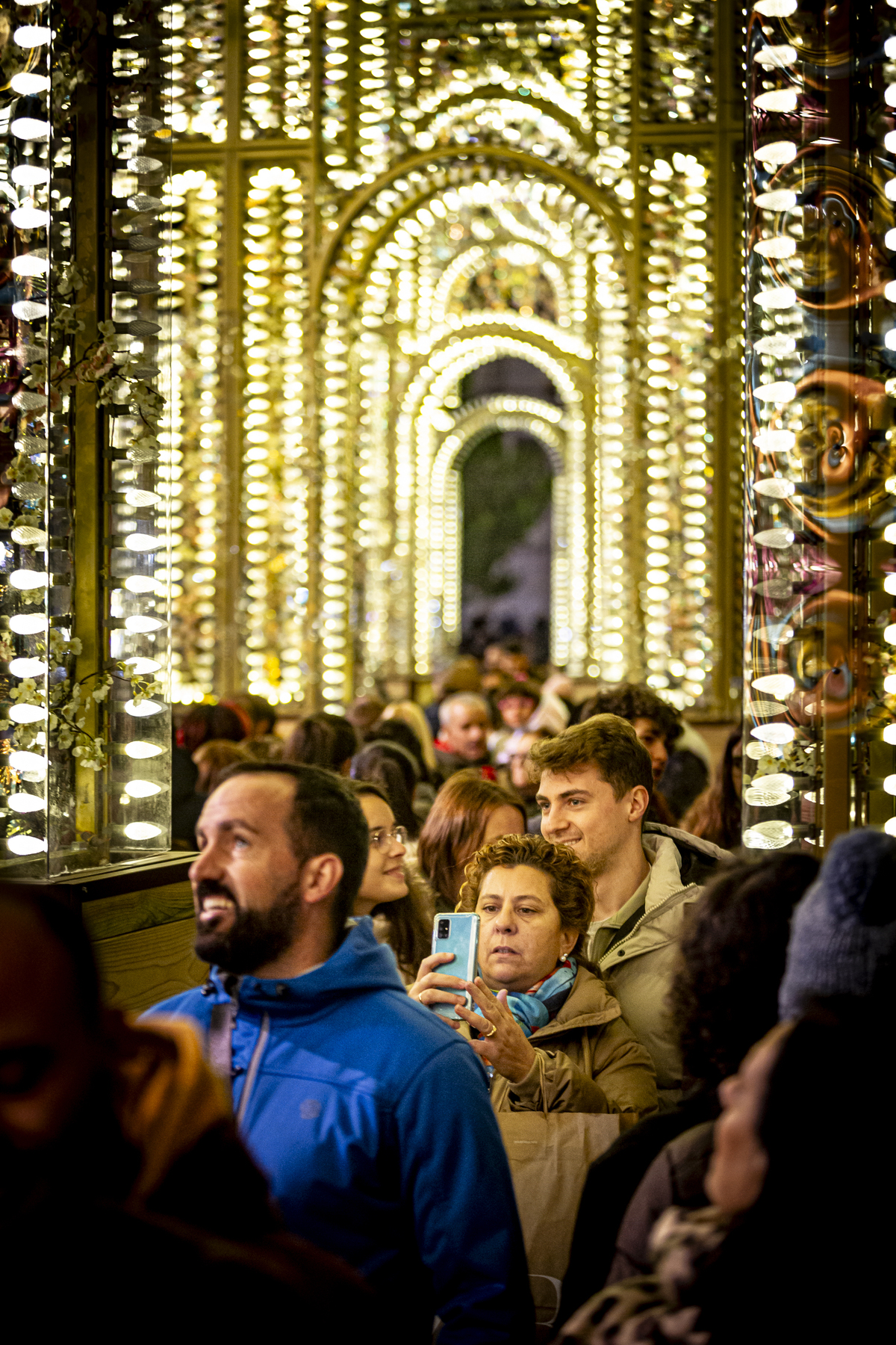 Encendido de las luces de Navidad.  / JONATHAN TAJES