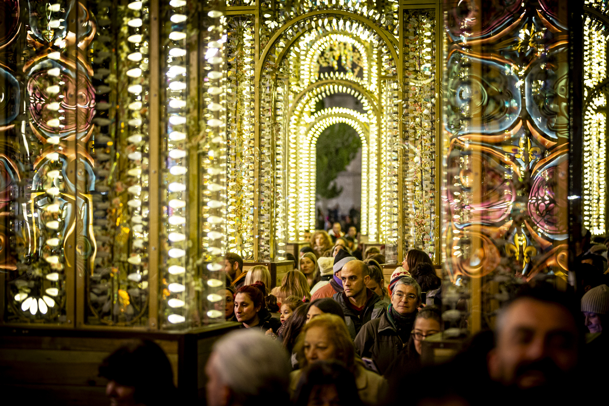 Encendido de las luces de Navidad.  / JONATHAN TAJES