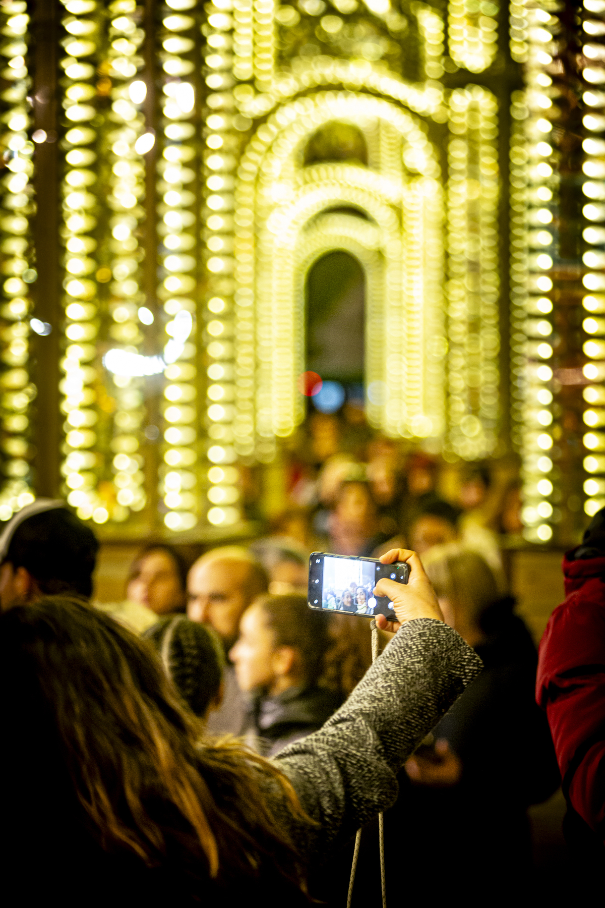 Encendido de las luces de Navidad.  / JONATHAN TAJES