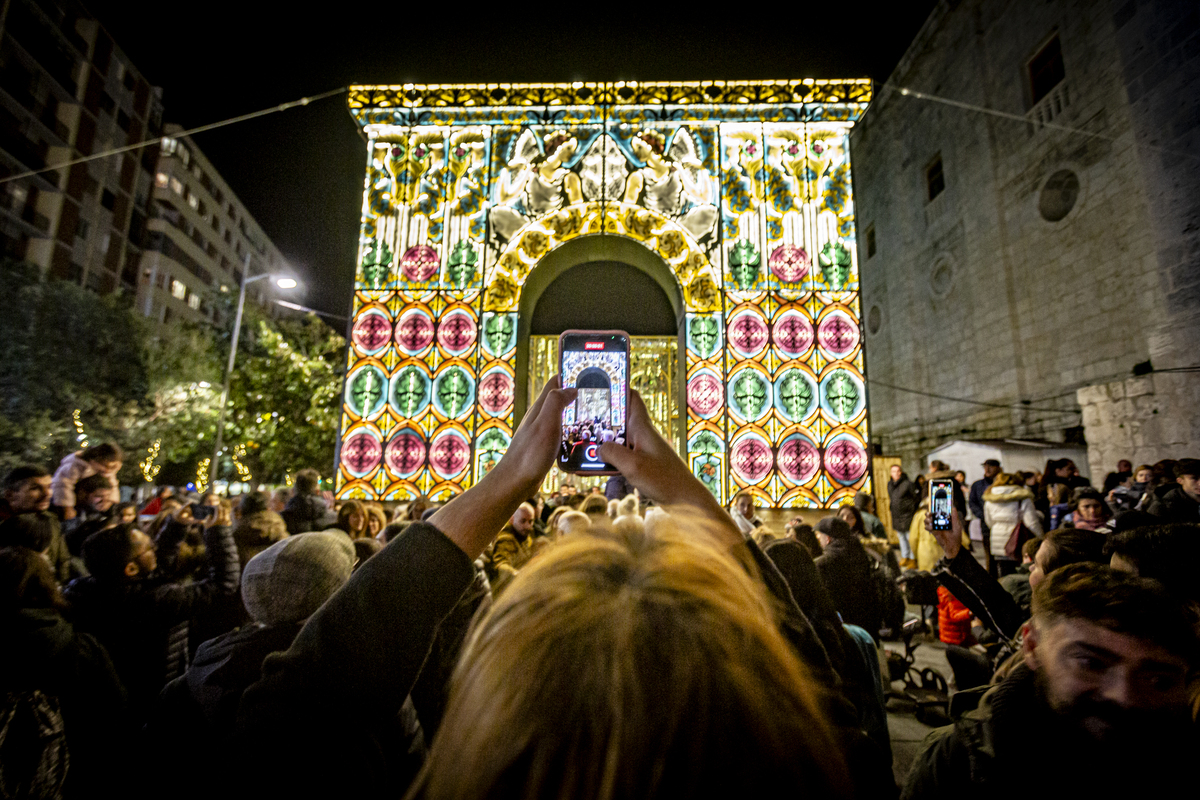 Encendido de las luces de Navidad.  / JONATHAN TAJES