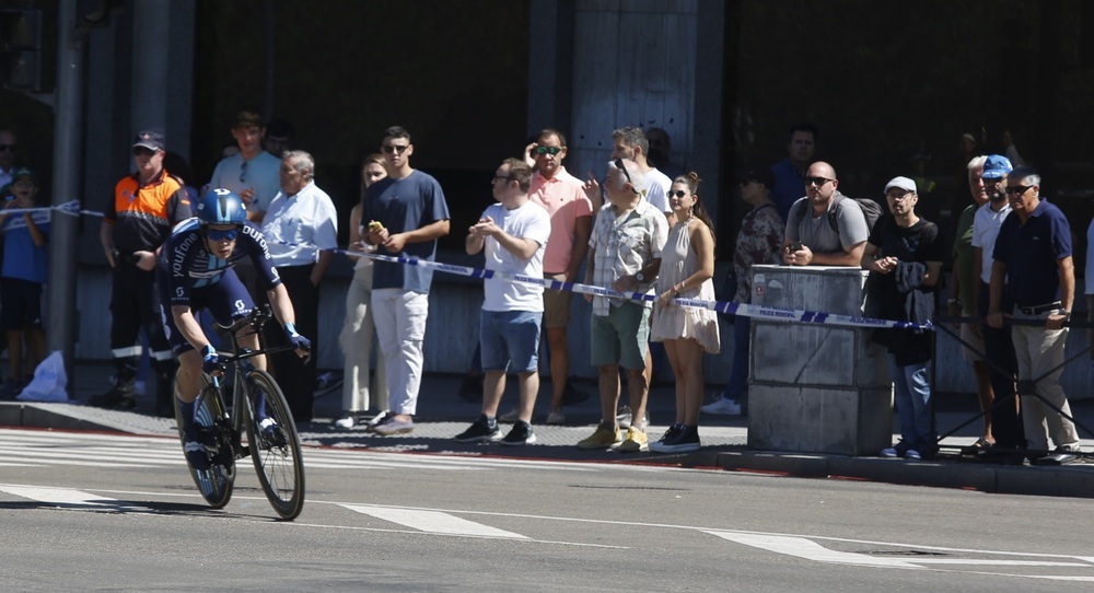 X etapa de la Vuelta Ciclista a España, con una contrarreloj por las calles de Valladolid.  / J.T.