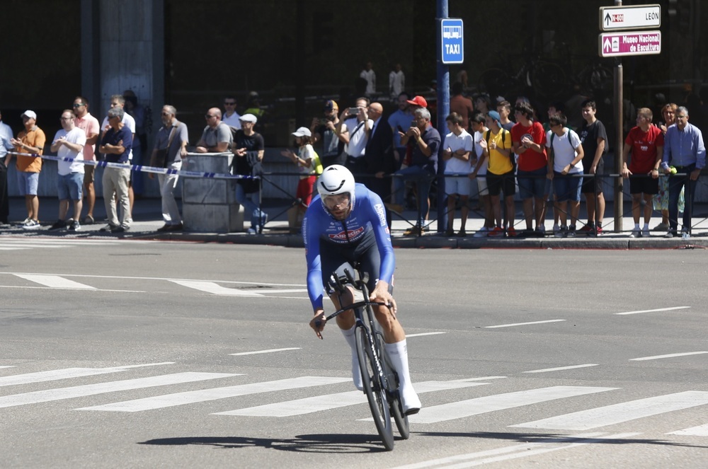 X etapa de la Vuelta Ciclista a España, con una contrarreloj por las calles de Valladolid.  / J.T.