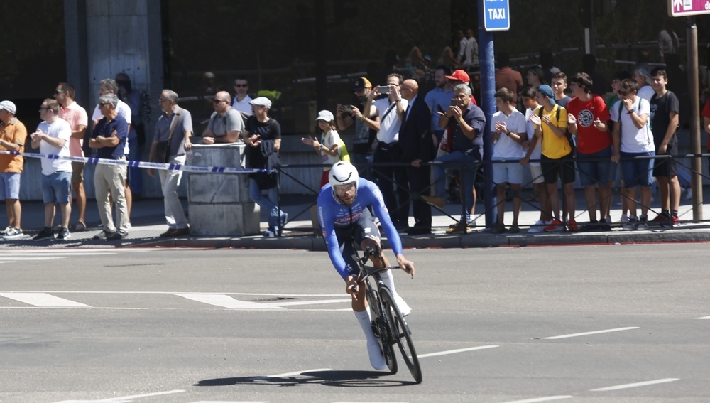 X etapa de la Vuelta Ciclista a España, con una contrarreloj por las calles de Valladolid.  / J.T.