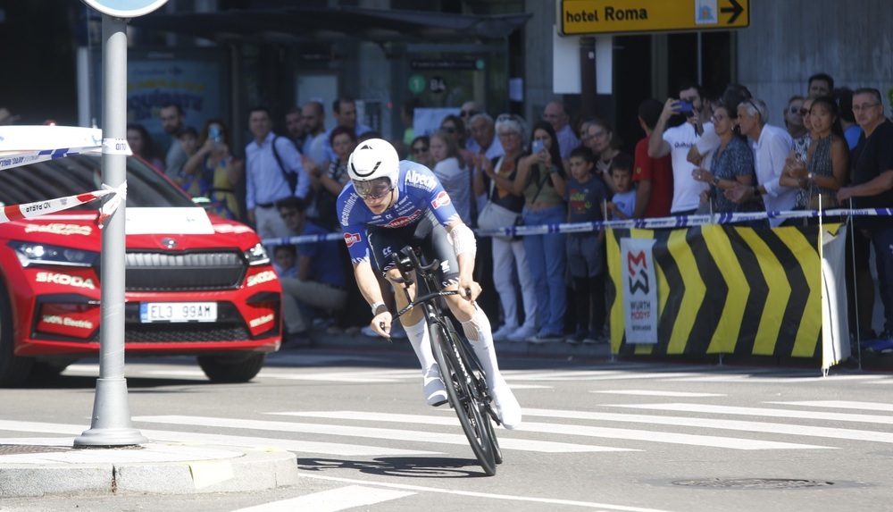 X etapa de la Vuelta Ciclista a España, con una contrarreloj por las calles de Valladolid.  / J.T.