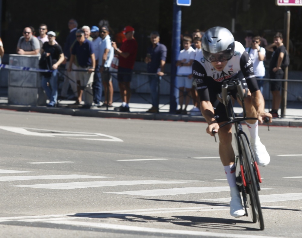 X etapa de la Vuelta Ciclista a España, con una contrarreloj por las calles de Valladolid.  / J.T.