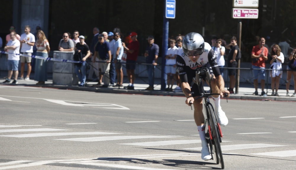 X etapa de la Vuelta Ciclista a España, con una contrarreloj por las calles de Valladolid.  / J.T.