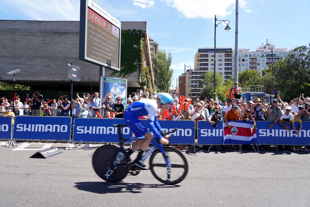 X etapa de la Vuelta Ciclista a España, con una contrarreloj por las calles de Valladolid.  / MIRIAM CHACÓN / ICAL