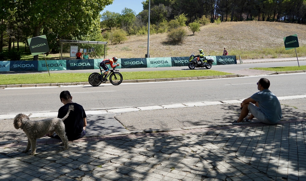 X etapa de la Vuelta Ciclista a España, con una contrarreloj por las calles de Valladolid  / LETICIA PÉREZ / ICAL