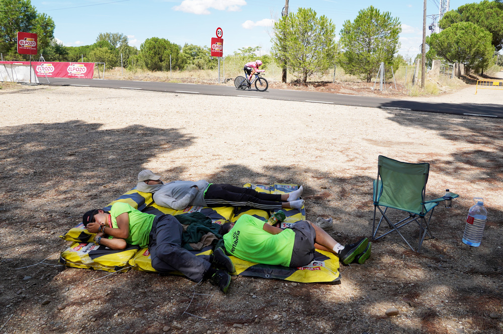 X etapa de la Vuelta Ciclista a España, con una contrarreloj por las calles de Valladolid  / LETICIA PÉREZ / ICAL