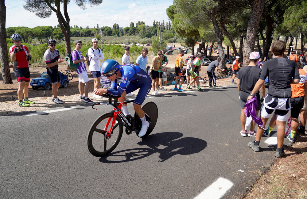 X etapa de la Vuelta Ciclista a España, con una contrarreloj por las calles de Valladolid  / LETICIA PÉREZ / ICAL