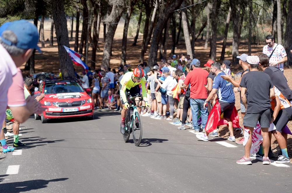 X etapa de la Vuelta Ciclista a España, con una contrarreloj por las calles de Valladolid  / LETICIA PÉREZ / ICAL